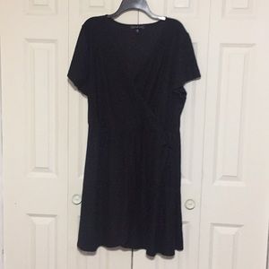Black Wrap Dress